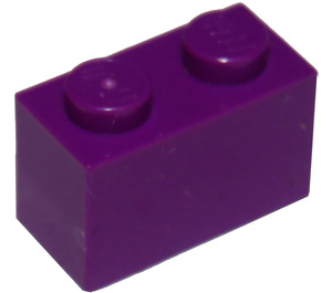 LEGO Morado Ladrillo 1 x 2 con tubo inferior (3004 / 93792)