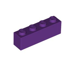 LEGO Paars Steen 1 x 4 (3010 / 6146)