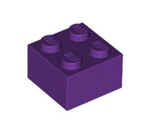 LEGO Purple Brick 2 x 2 (3003 / 6223)