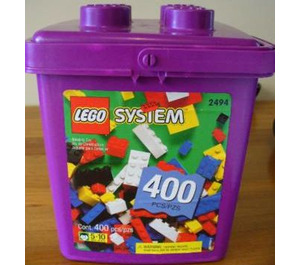 LEGO Purple Seau Set 2494