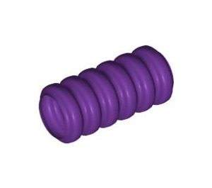 LEGO Purple Corrugated Hose 1.6 cm (2 Studs) (55099 / 57713)