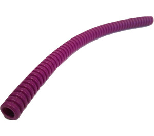 LEGO Purple Corrugated Hose 12.8 cm (16 Studs) (22900 / 56714)
