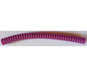 LEGO Purple Corrugated Hose 8.8 cm (11 Studs) (23003 / 71986)