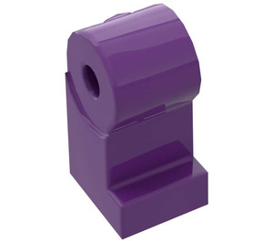 LEGO Morado Pierna (Izquierda) (3817)