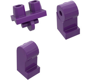 LEGO Purple Minifigure Hips and Legs (73200 / 88584)