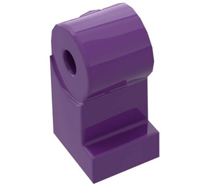 LEGO Violet Minifigure Jambe, La gauche (3817)