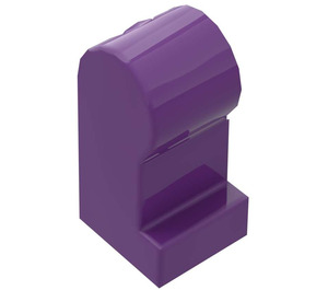 LEGO Violet Minifigure Jambe, Droite (3816)