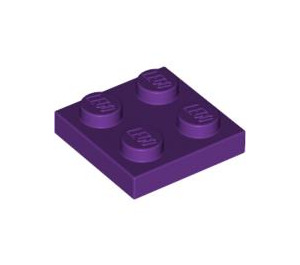 LEGO Lila Platte 2 x 2 (3022 / 94148)