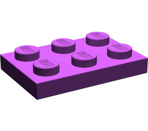 LEGO Purple Plate 2 x 3 (3021)