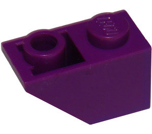 LEGO Violet Pente 1 x 2 (45°) Inversé (3665)