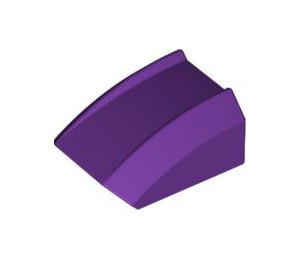 LEGO Purple Slope 1 x 2 x 2 Curved (28659 / 30602)