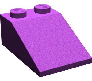 LEGO Purple Slope 2 x 3 (25°) with Rough Surface (3298)
