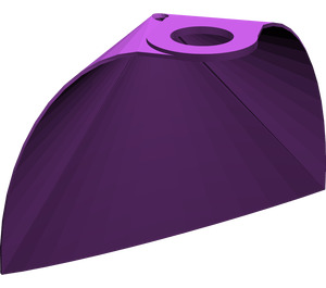 LEGO Purple Standard Cape with Standard Fabric (20458 / 50231)