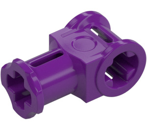 LEGO Purple Technic Through Axle Connector with Bushing (32039 / 42135)