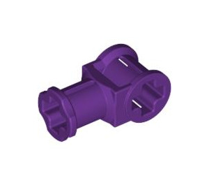 LEGO Purple Technic Through Axle Connector with Bushing (32039 / 42135)