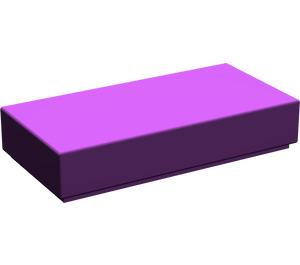 LEGO Purple Tile 1 x 2 (undetermined type - to be deleted)