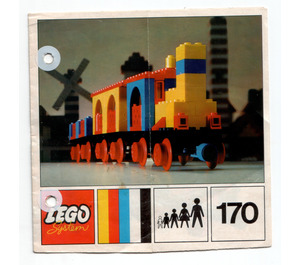 LEGO Push-along Play Trein 170 Instructions