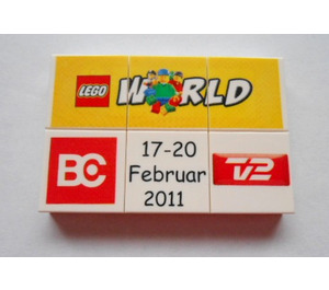 LEGO Puzzle Promotion from LEGO World Denmark 2011