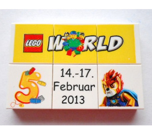 LEGO Puzzle Promotion from LEGO World Denmark 2013