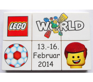 LEGO Puzzle Promotion from LEGO World Denmark 2014