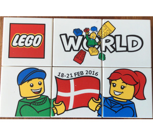 레고 Puzzle Promotion from LEGO World Denmark 2016