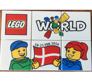 LEGO Puzzle Promotion from LEGO World Denmark 2016