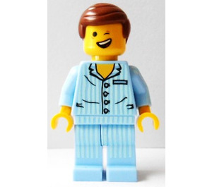 LEGO Pyjamas Emmet minifiguur