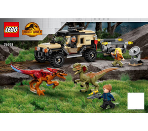 LEGO Pyroraptor & Dilophosaurus Transport Set 76951 Instructions