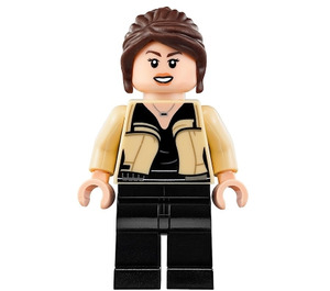 LEGO Qi'ra in Tan Jacket minifiguur