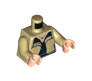 LEGO Qi'ra Chaqueta Torso (973 / 76382)