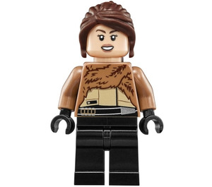 LEGO Qi'Ra mit Fell Coat Minifigur