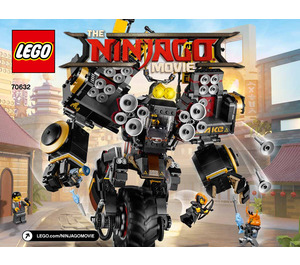 LEGO Quake Mech Set 70632 Instructions