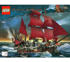 LEGO Queen Anne's Revenge Set 4195 Instructions