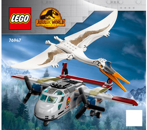 LEGO Quetzalcoatlus Flugzeug Ambush 76947 Instructions
