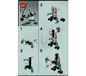 LEGO QUICK Bad Guy Green 7717 Instruktioner