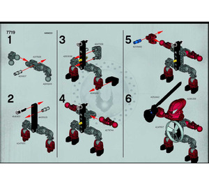 LEGO QUICK Good Guy Red Set 7719 Instructions