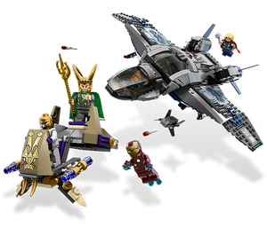 LEGO Quinjet Aerial Battle Set 6869