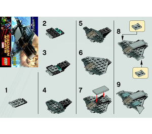 LEGO Quinjet Set 30162 Instructions