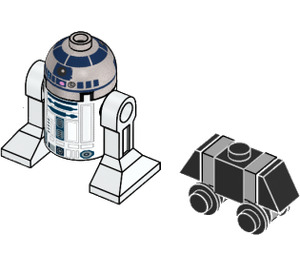 LEGO R2-D2 and MSE-6 912057