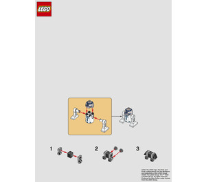 LEGO R2-D2 and MSE-6 912057 Instrucciones