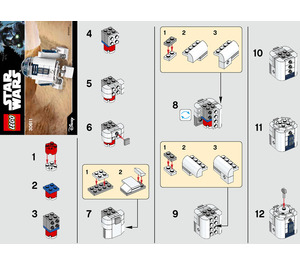 LEGO R2-D2 30611 Instructions
