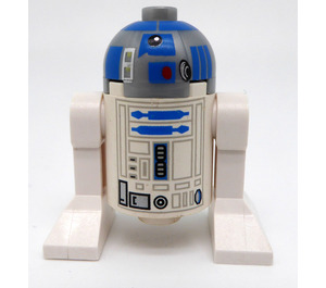 LEGO R2-D2 con Piatto Argento Testa e Rosso Dots con Blu Minifigure