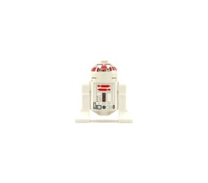 LEGO R5-D4 Minifigure con lunghe strisce rosse