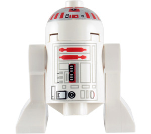 LEGO R5-D4 Minifigur med korte røde striper