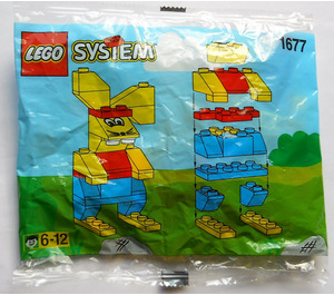 LEGO lapin 1677 Packaging
