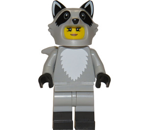 LEGO Raccoon Costume Fan Figurine