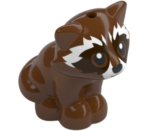 LEGO Raccoon with Dark Brown Face (100389)