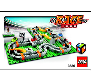 LEGO Race 3000 Set 3839 Instructions