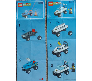 LEGO Race and Chase Set 6333 Instructions