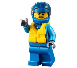 LEGO Race Boot Fahrer Minifigur